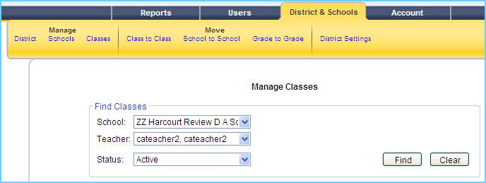 Think Central: Deactivate / Archive a Class 