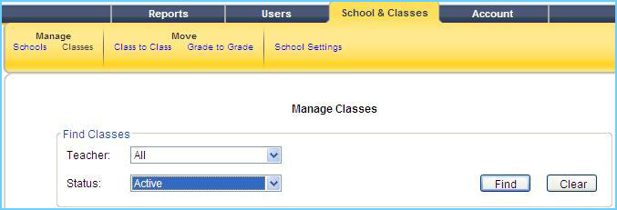 Think Central: Deactivate / Archive a Class 