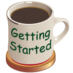 getting started mug
